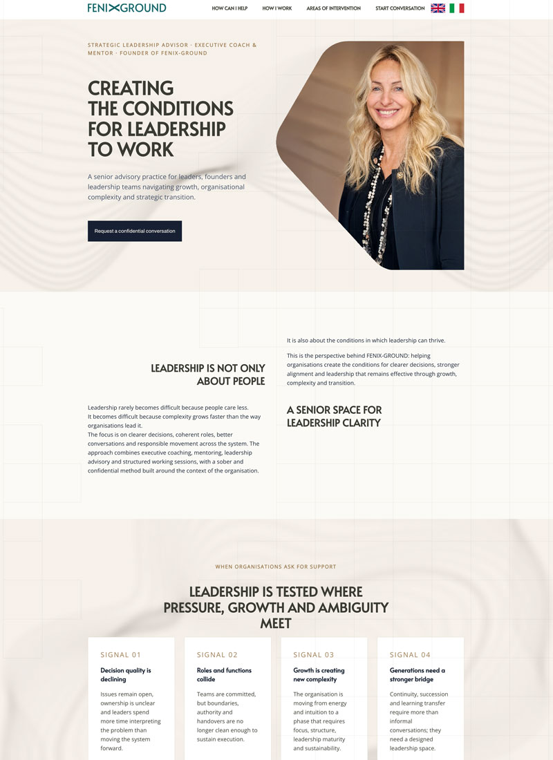 landing page eventi